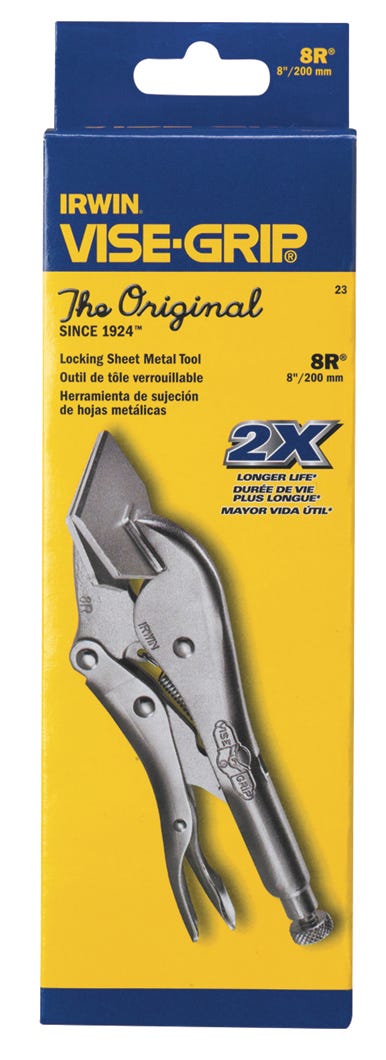 Clamp Pliers 8R, 8-in.