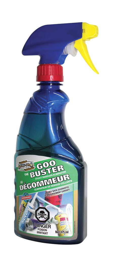 Cleaner eliminator of sticky residues