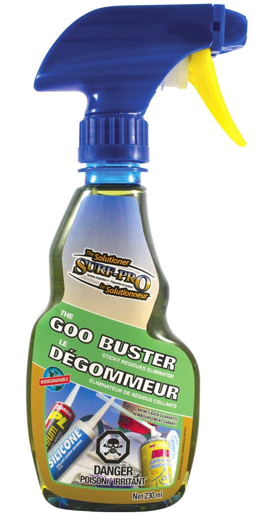 Cleaner sticky residues eliminator
