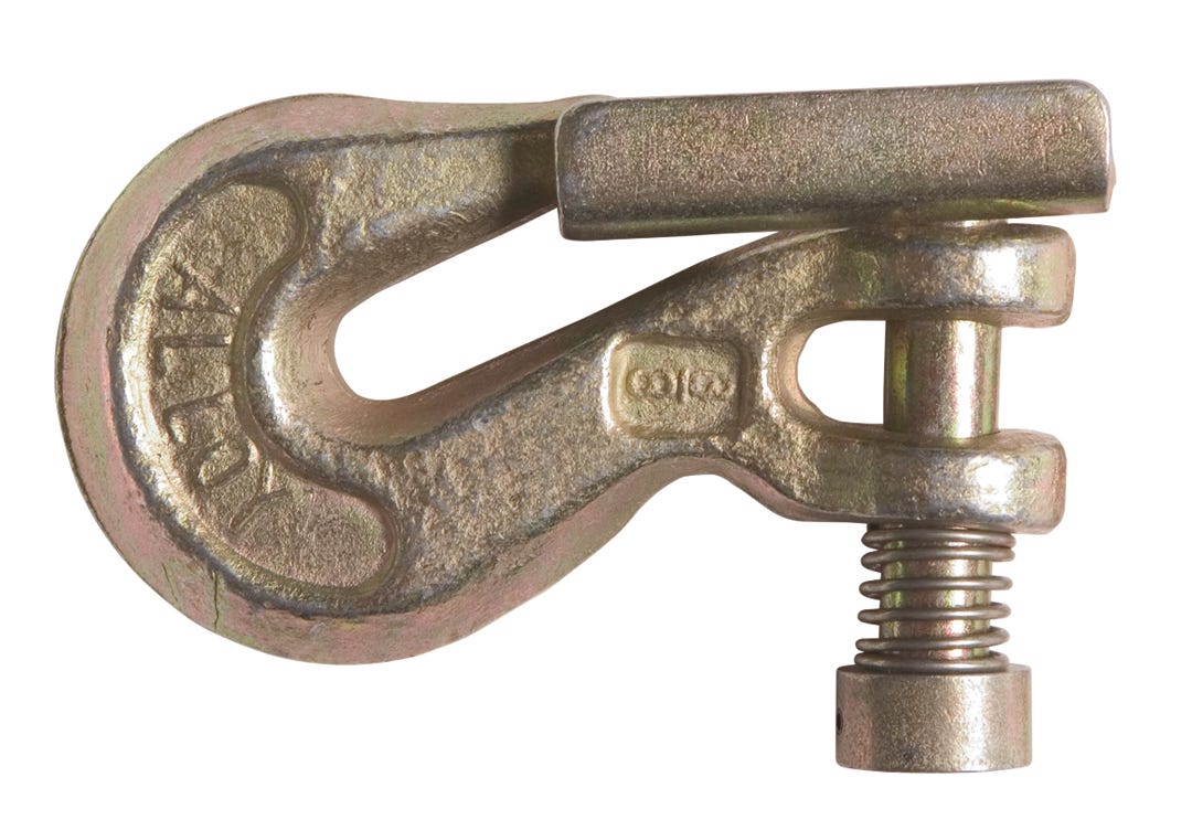 Clevis Grab Hook With Latch