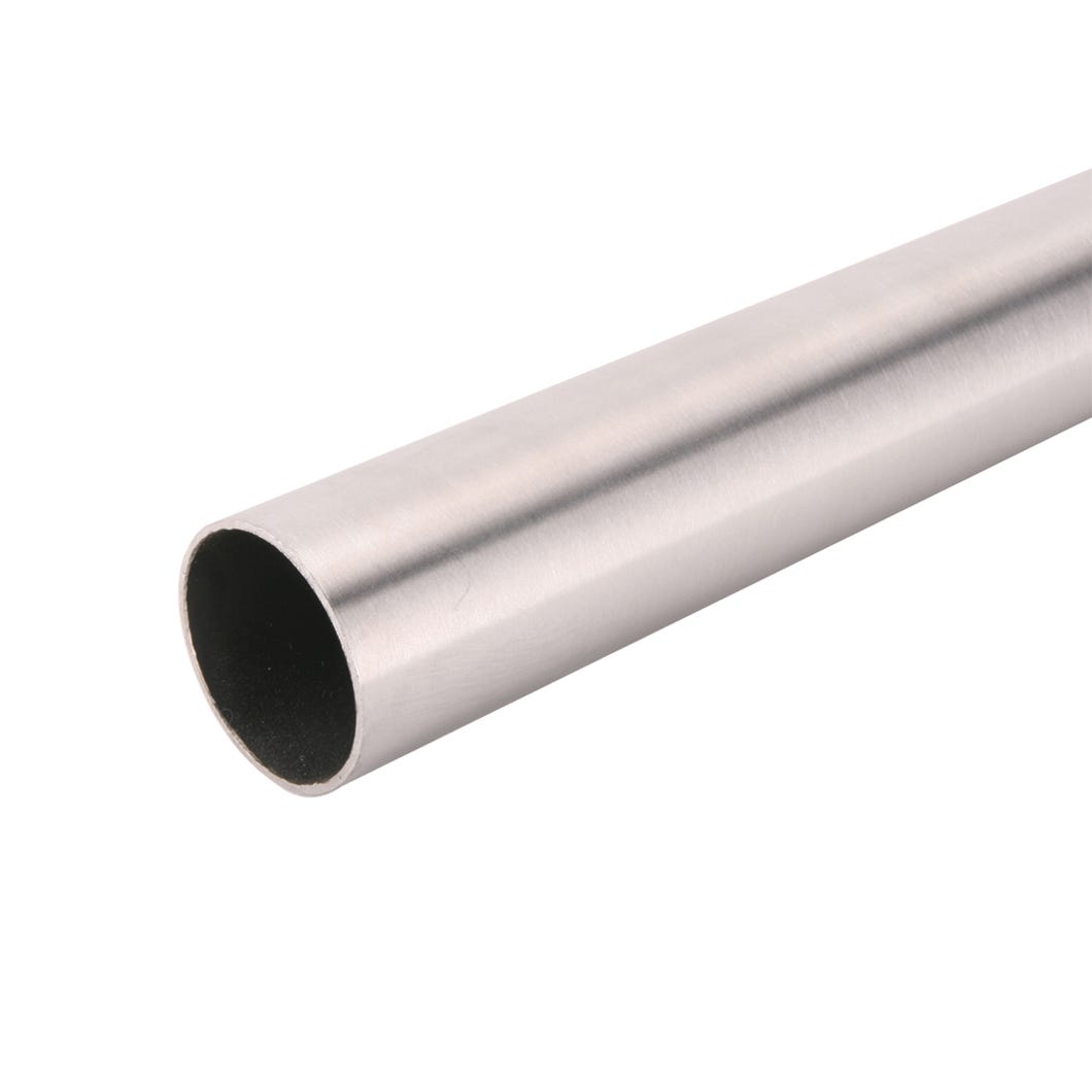 Heavy-Duty Closet Rod, 6-ft., Brushed Nickel