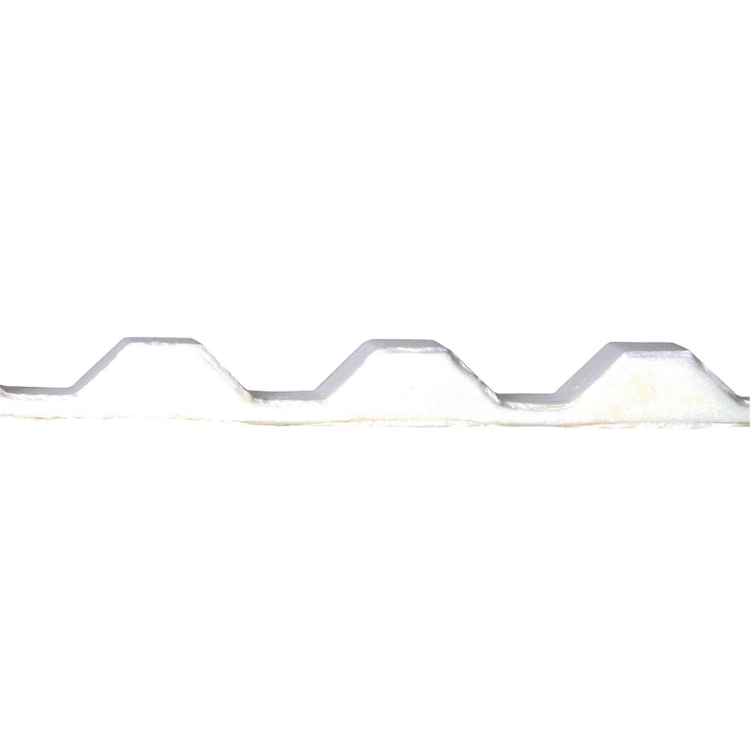 Closure strip square wave for polycarbonate roof sheet