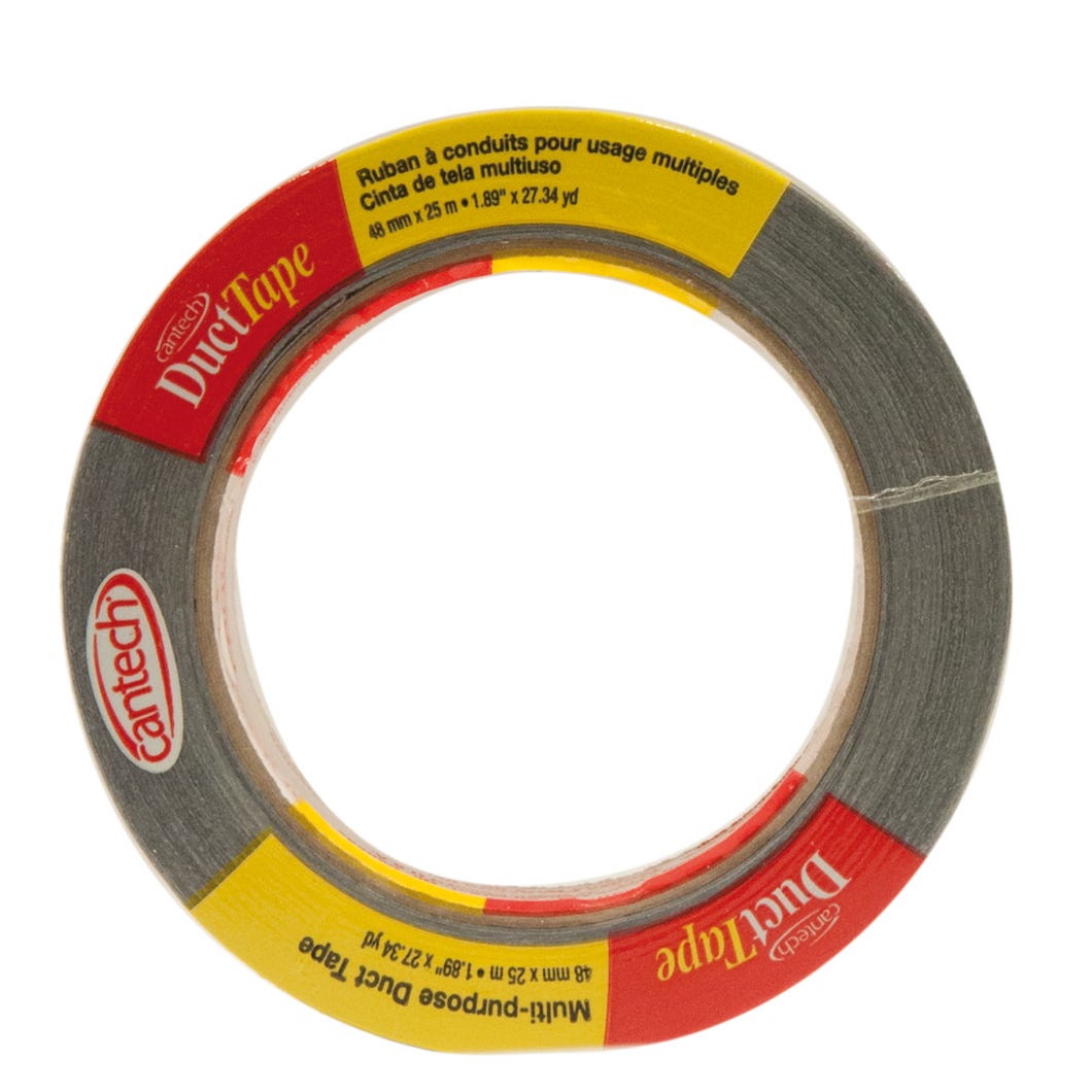 Cloth Tape Water Resistant for Ducts, 48 mm X 25 M
