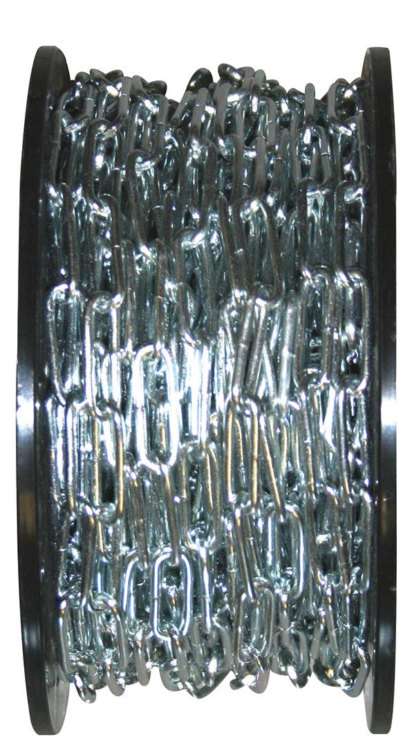 Coil chain straight link #4