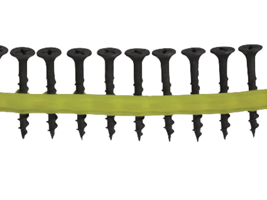 Collated Drywall Screw Flat Head #6, 1 1/4-in., 2500/Pack