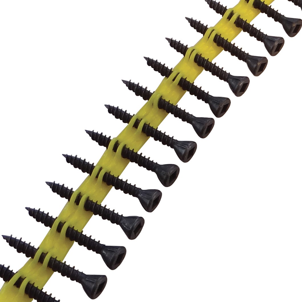 Collated Subfloor Screw Flat Head #7, 1 1/4-in., 2500/Pack