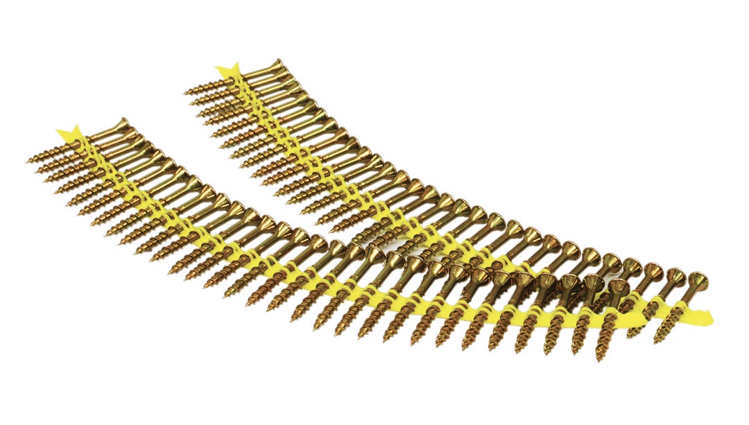 Collated Subfloor Screw Flat Head # 9, 1 3/4-in.