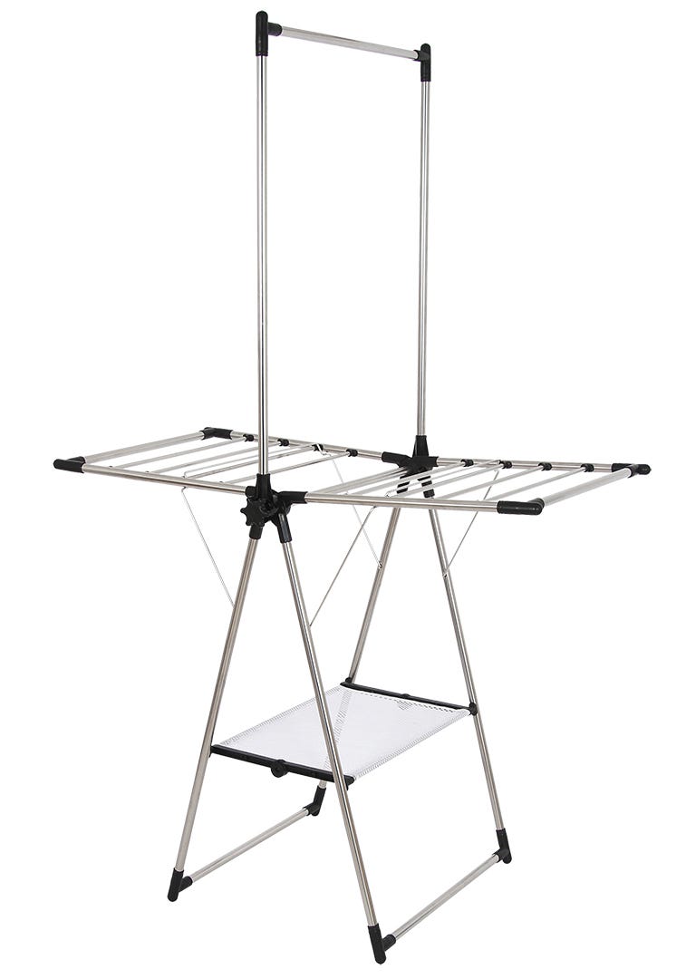 Compact drying rack
