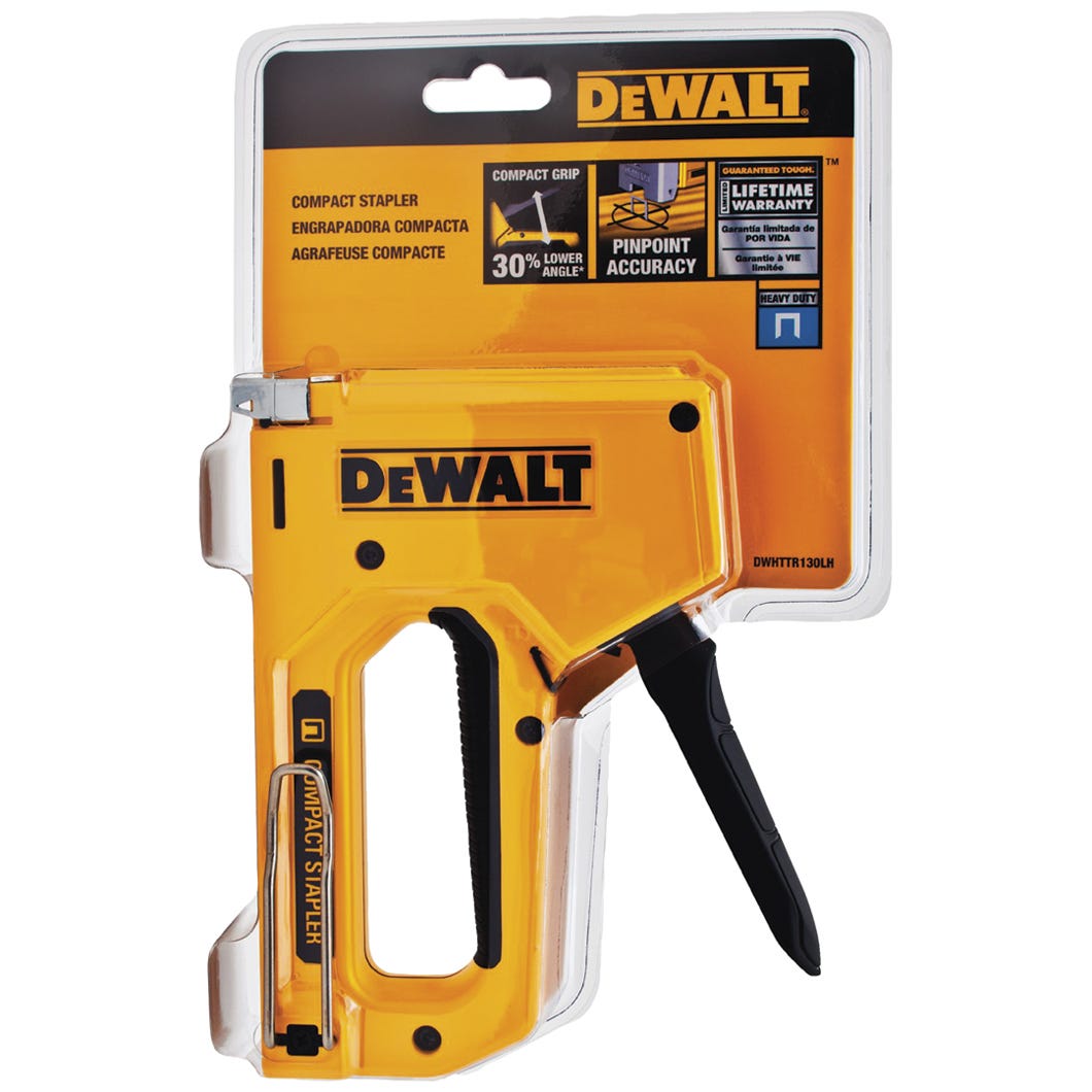 Compact stapler heavy duty with compact grip