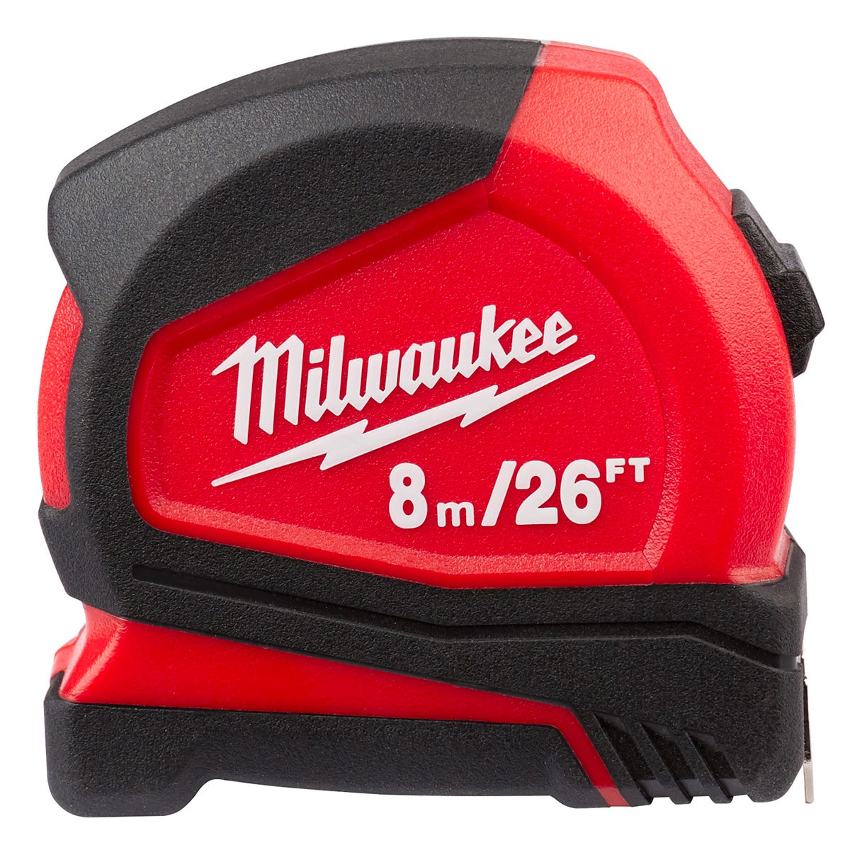 Compact tape measure, 26 ft.