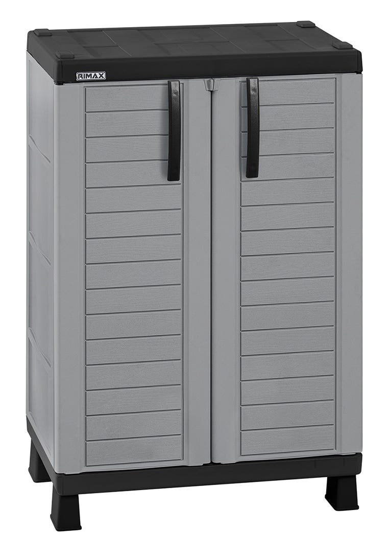2-Shelf Compact Utility Cabinet