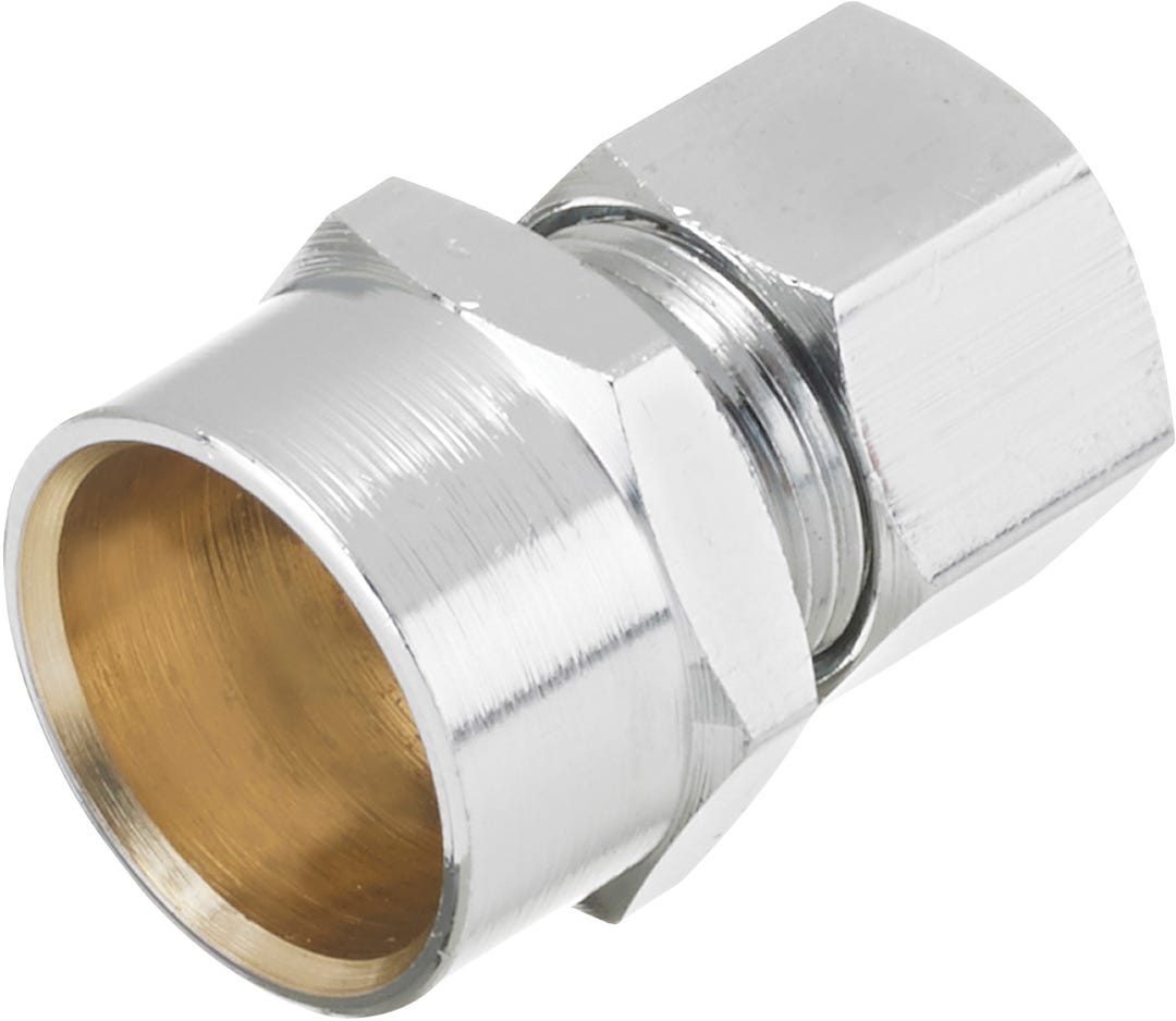 Compression Adapter, 3/8-in. Comp X 1/2-in. Soude