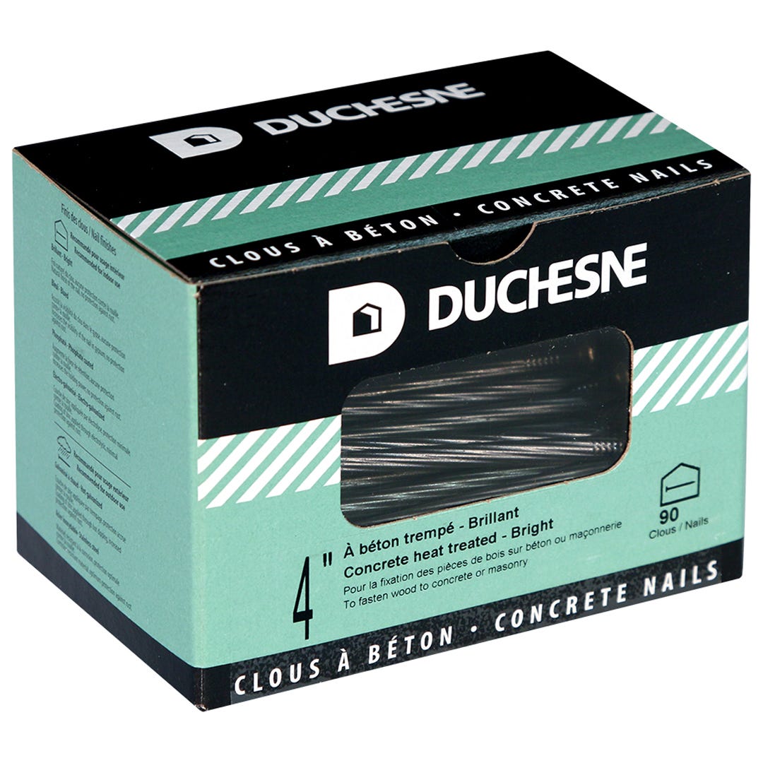 Concrete Heat-Treated Nails, 4 in., 90/Box