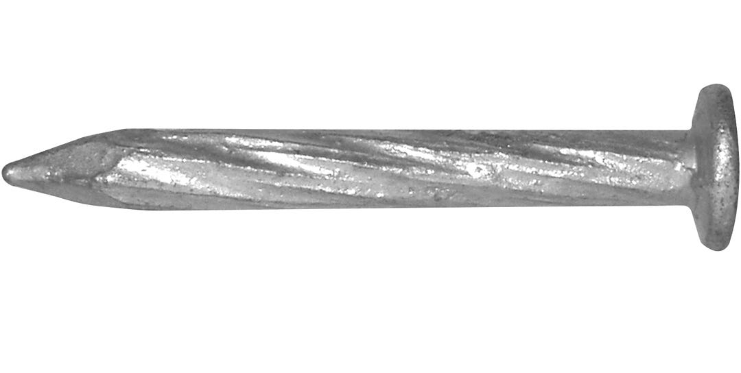 Concrete Nail Flat Head, 3 in., 100/box