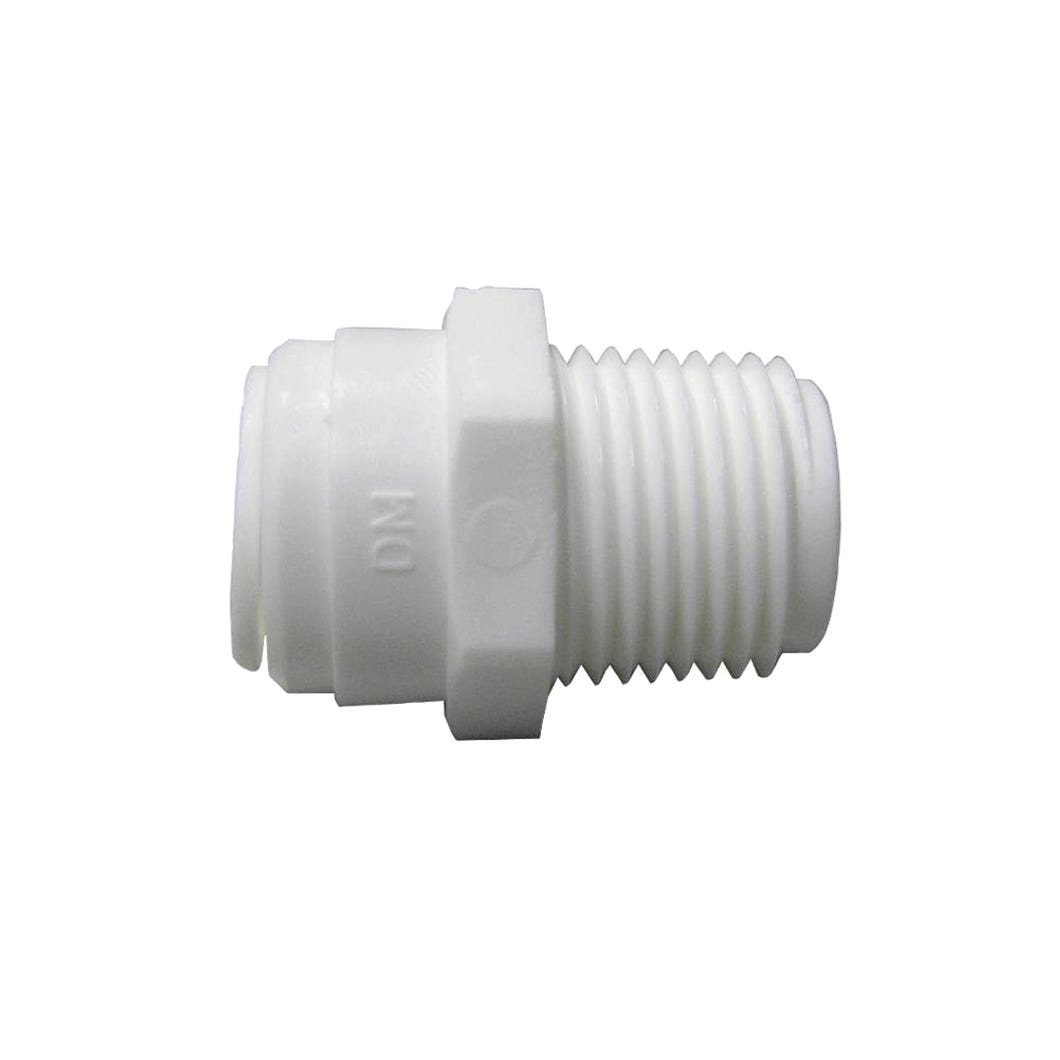 Connector, 1/2-in. Tube X 3/8-in. Mip
