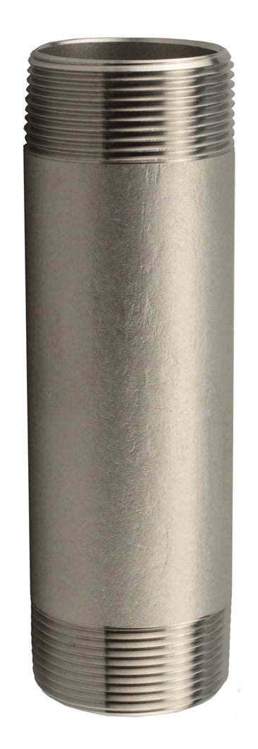 Connector 304 Stainless Steel Nipple, 3/4-in. X 2-in.