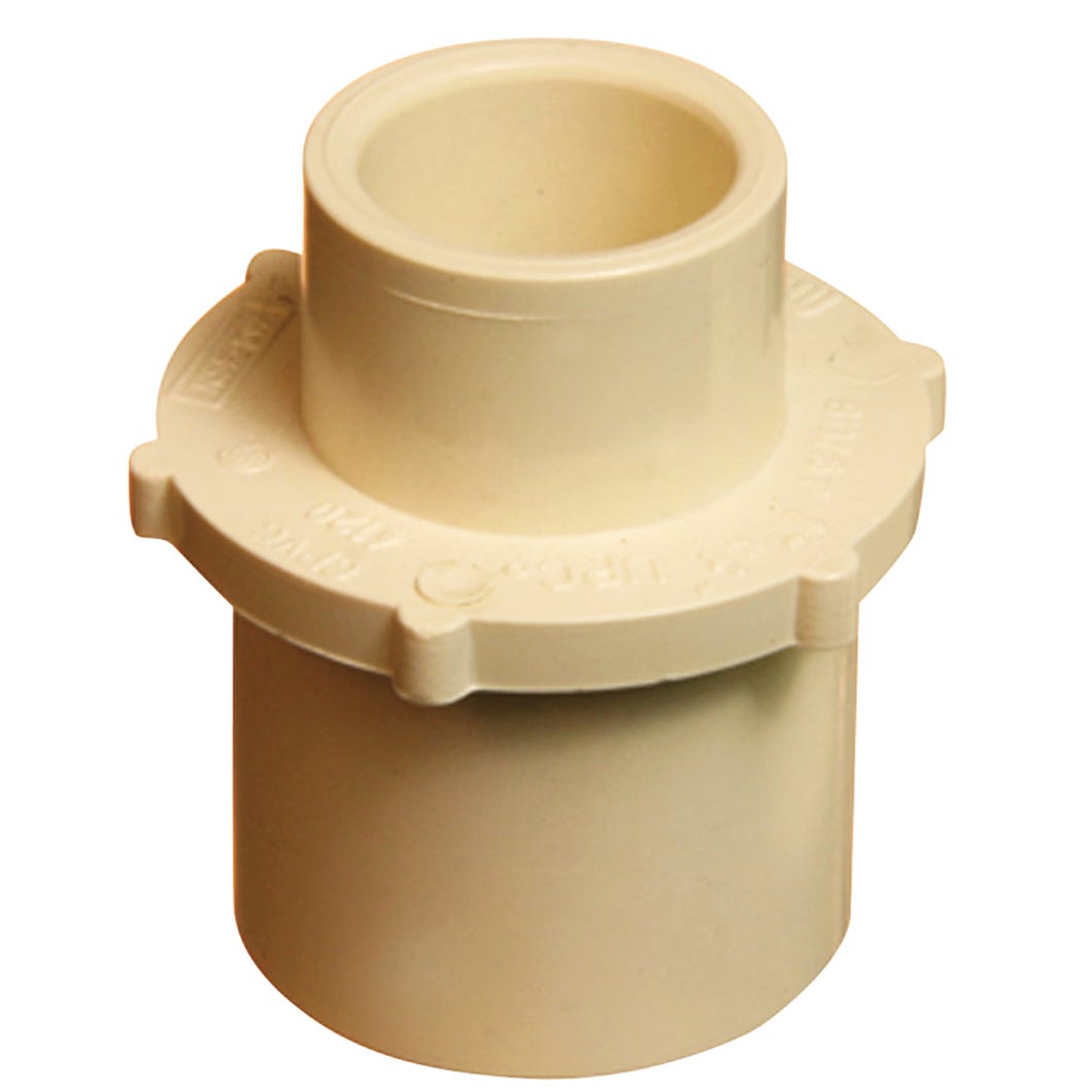 Connector Bushing M X F, CPVC, 3/4-in. X 1/2-in.