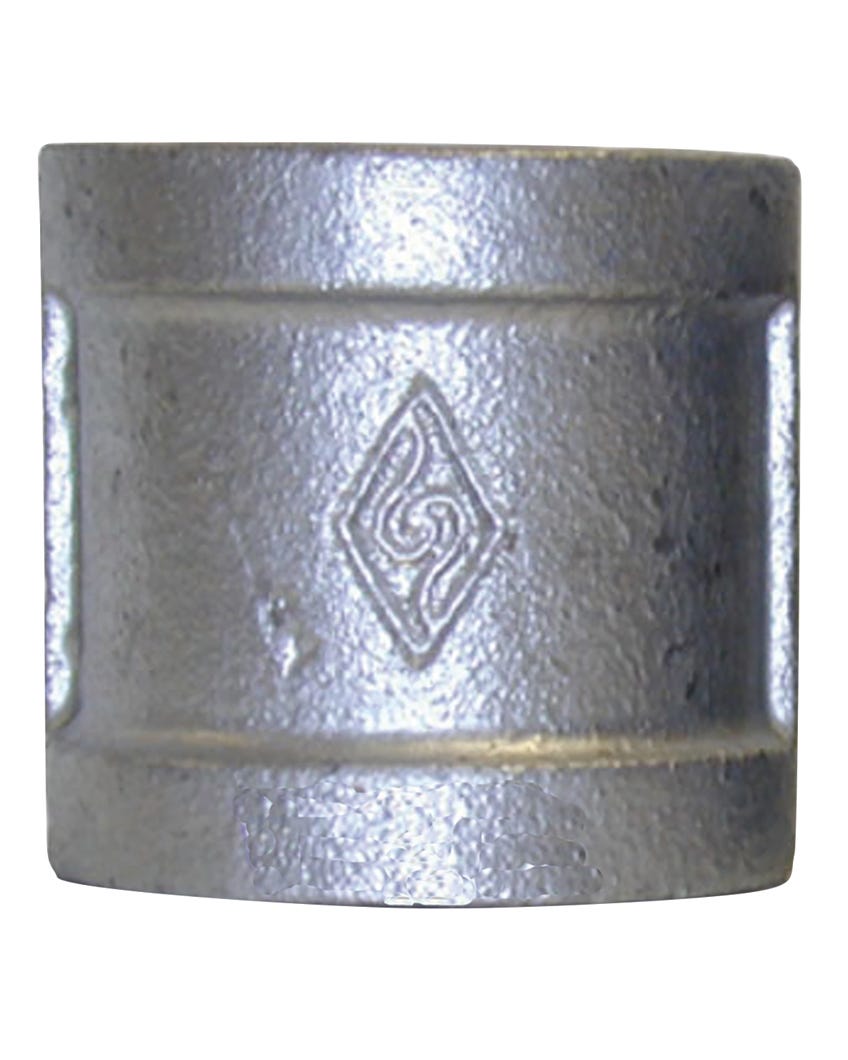 Connector Coupling, Galvanized Malleable Iron, Lead-Free, 1/4-in.