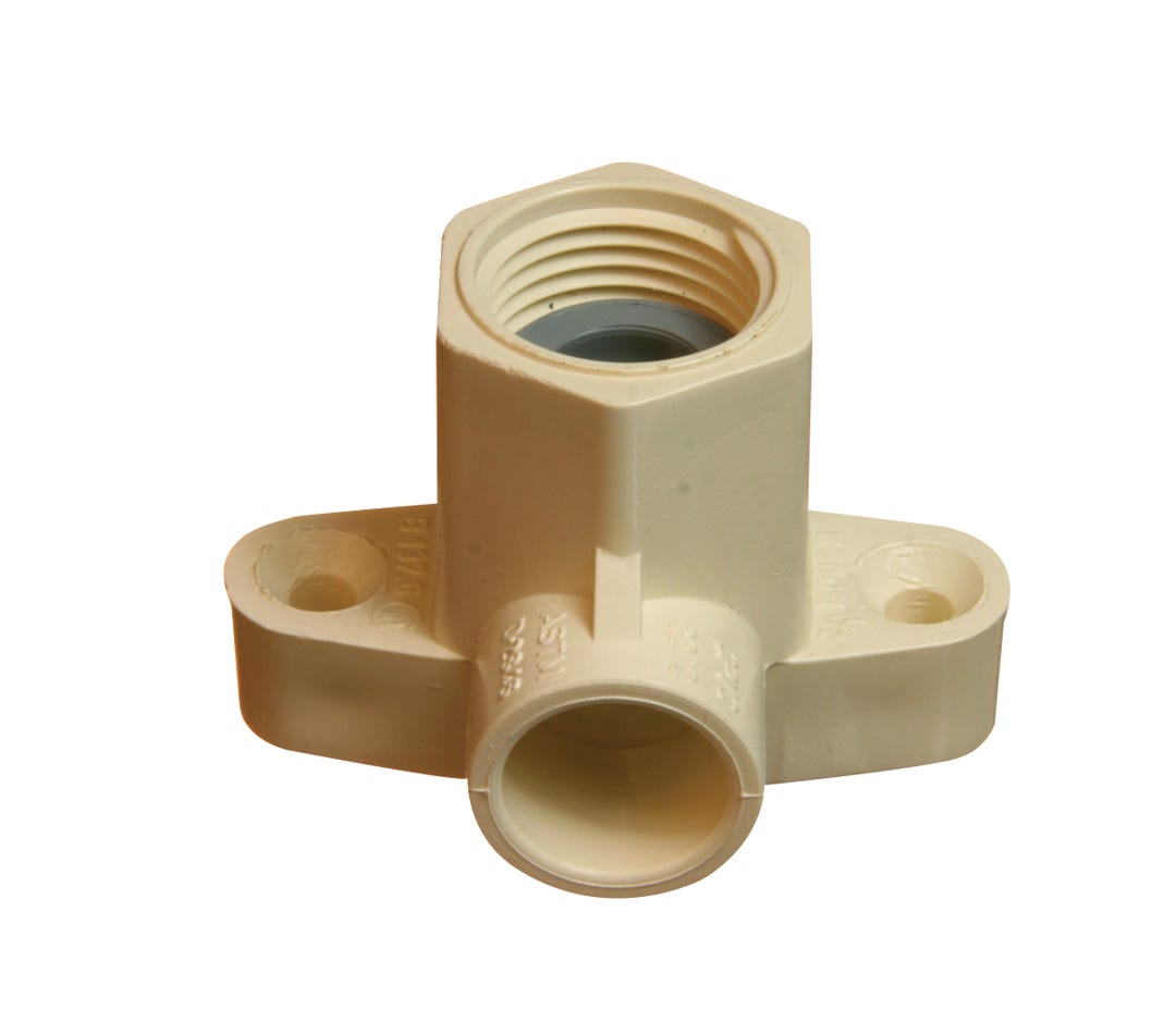 Connector CPVC 3 Drop Ear Elbow, F X F, 1/2-in.