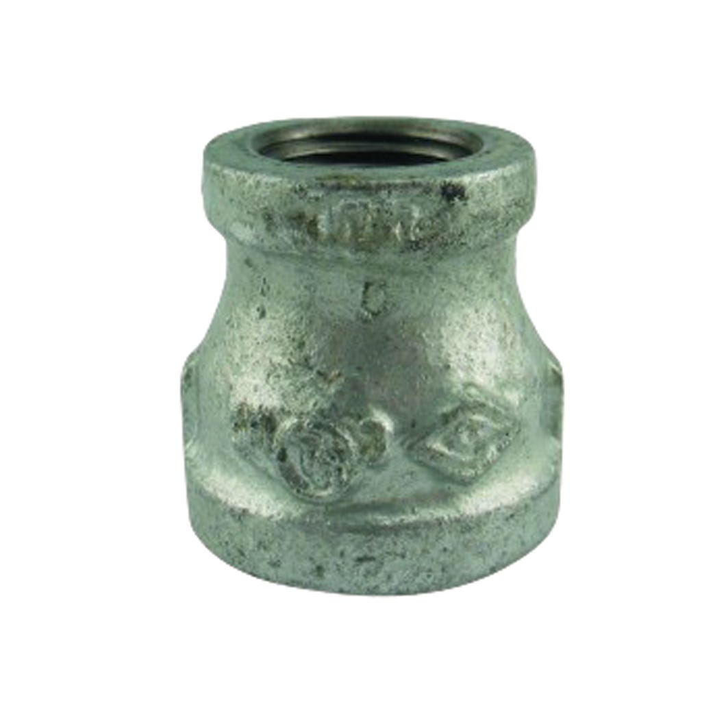 Galvanized Malleable Iron Connector Reducing Coupling, 3/4-in. X1/2-in.