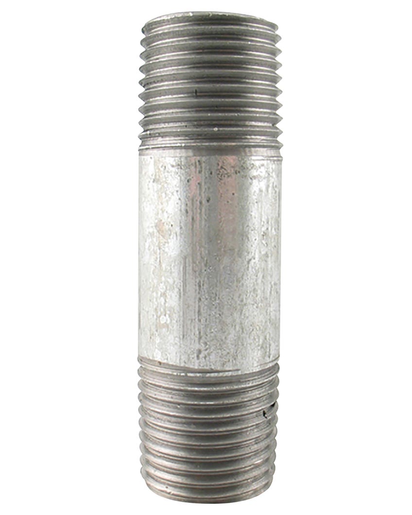 Galvanized Connector Nipple, 1/2-in. X 3-in.