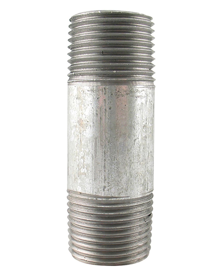 Galvanized Connector Nipple, 3/4-in. X 1 1/2-in.