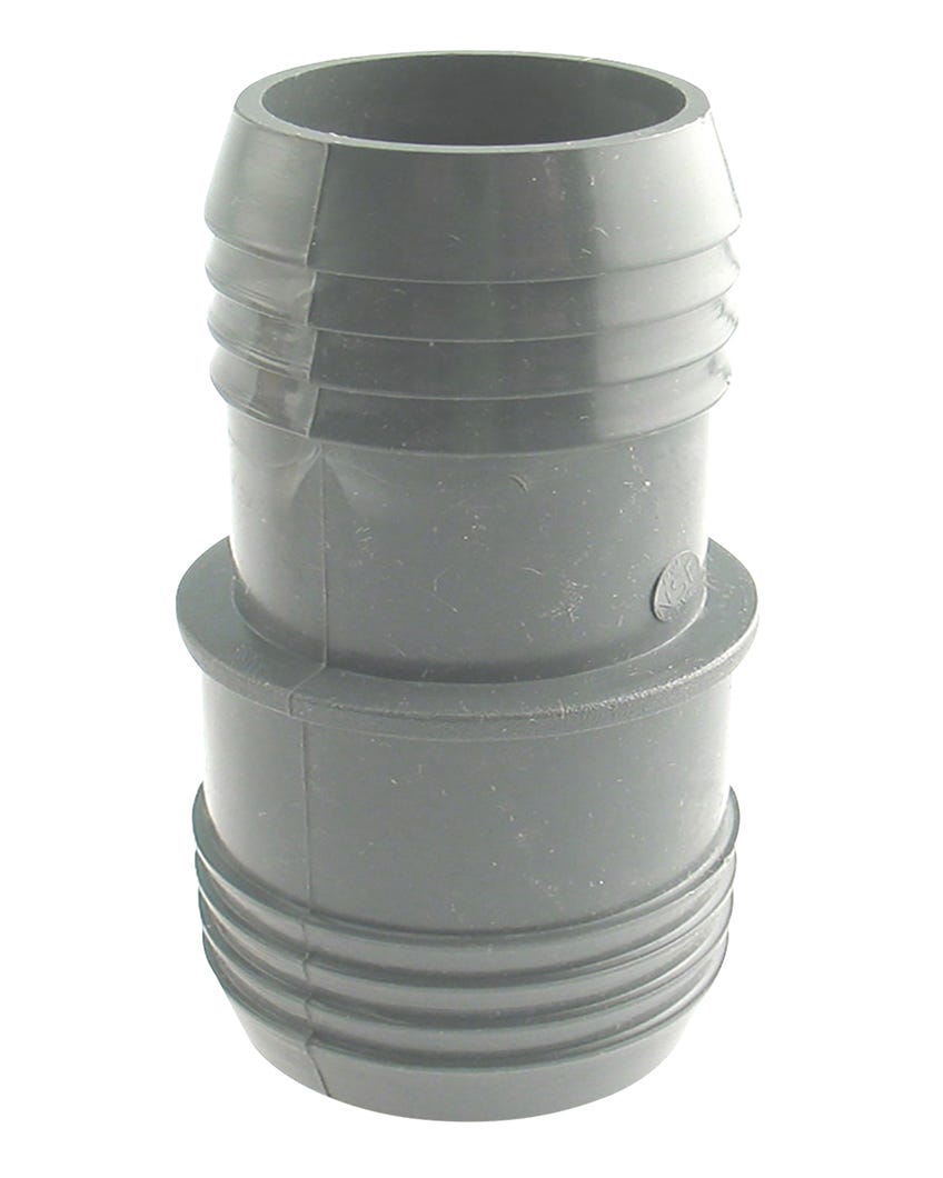 Connector Polypropylene Insert Coupling, Reducing Coupling, 2-in. INS X 1 1/2-in. INS