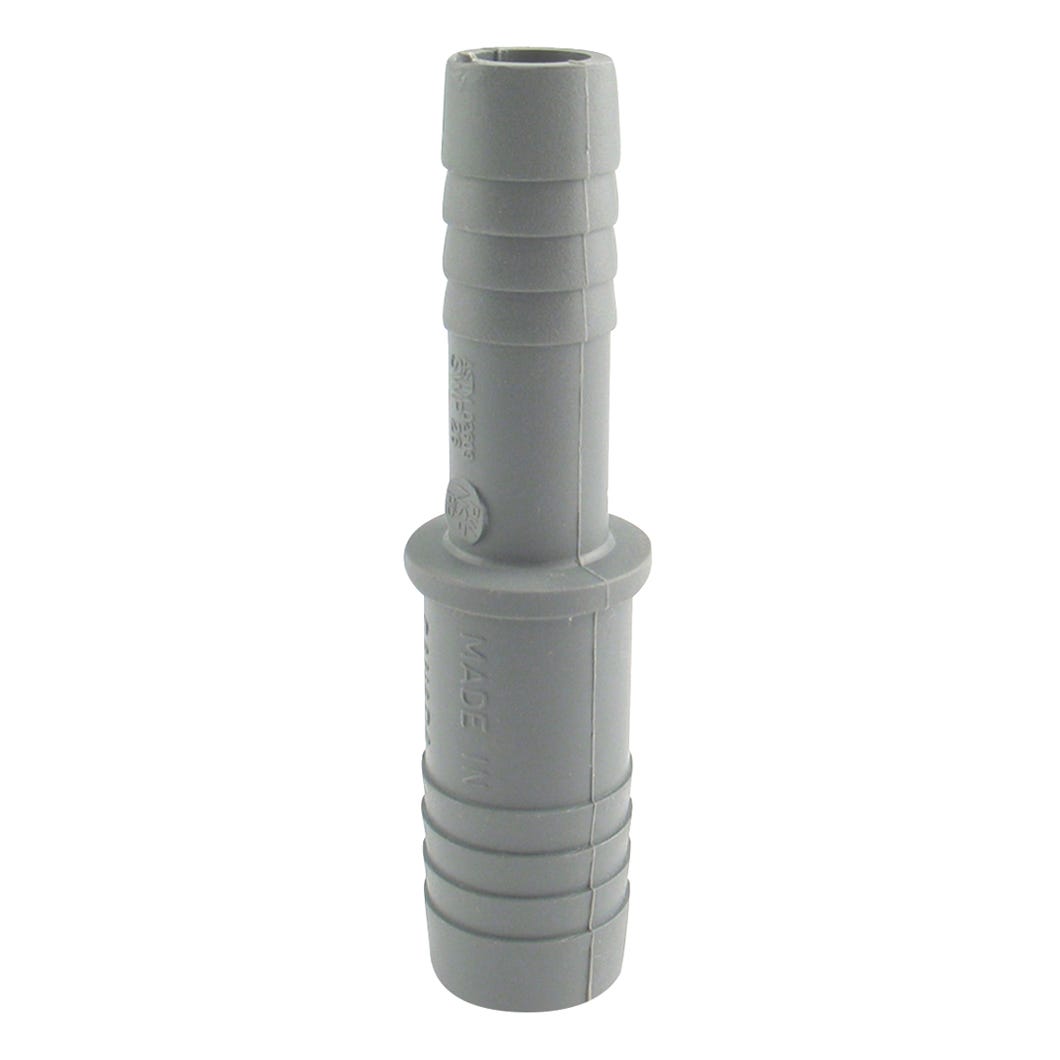 Connector Polypropylene Reducing Coupling, 3/4-in. INS X 1/2-in. INS