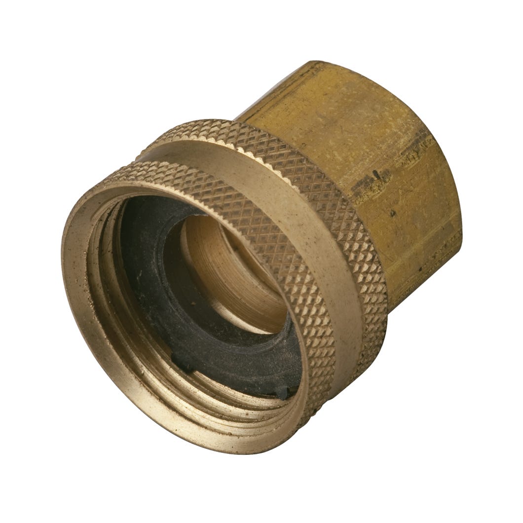 Connector swivel 3/4 in. Female hose - solid brass