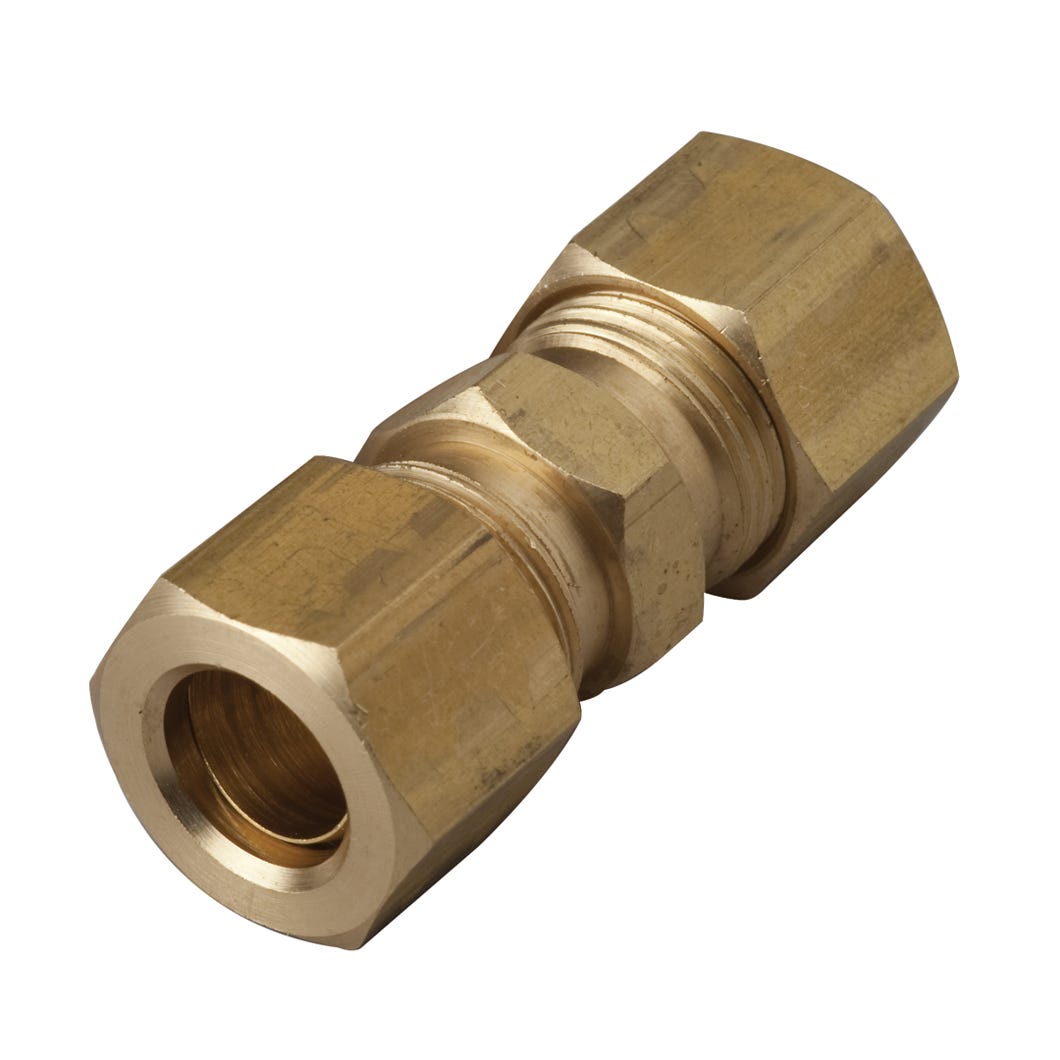 Connector union coupling - solid brass
