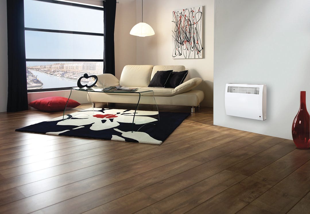 PROKONIAN Convector Without Thermostat, 15 15/16 in., 1000W, White