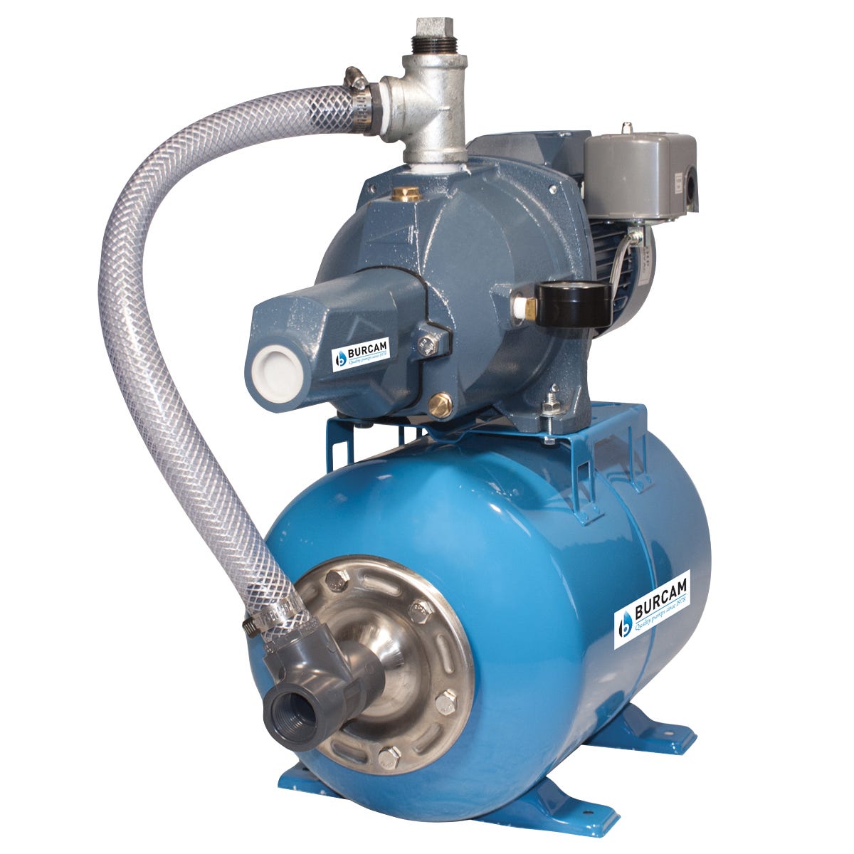 Convertible Jet Pump, Cast Iron, 1/2 Hp, 115/230V, 16 Us Gallon