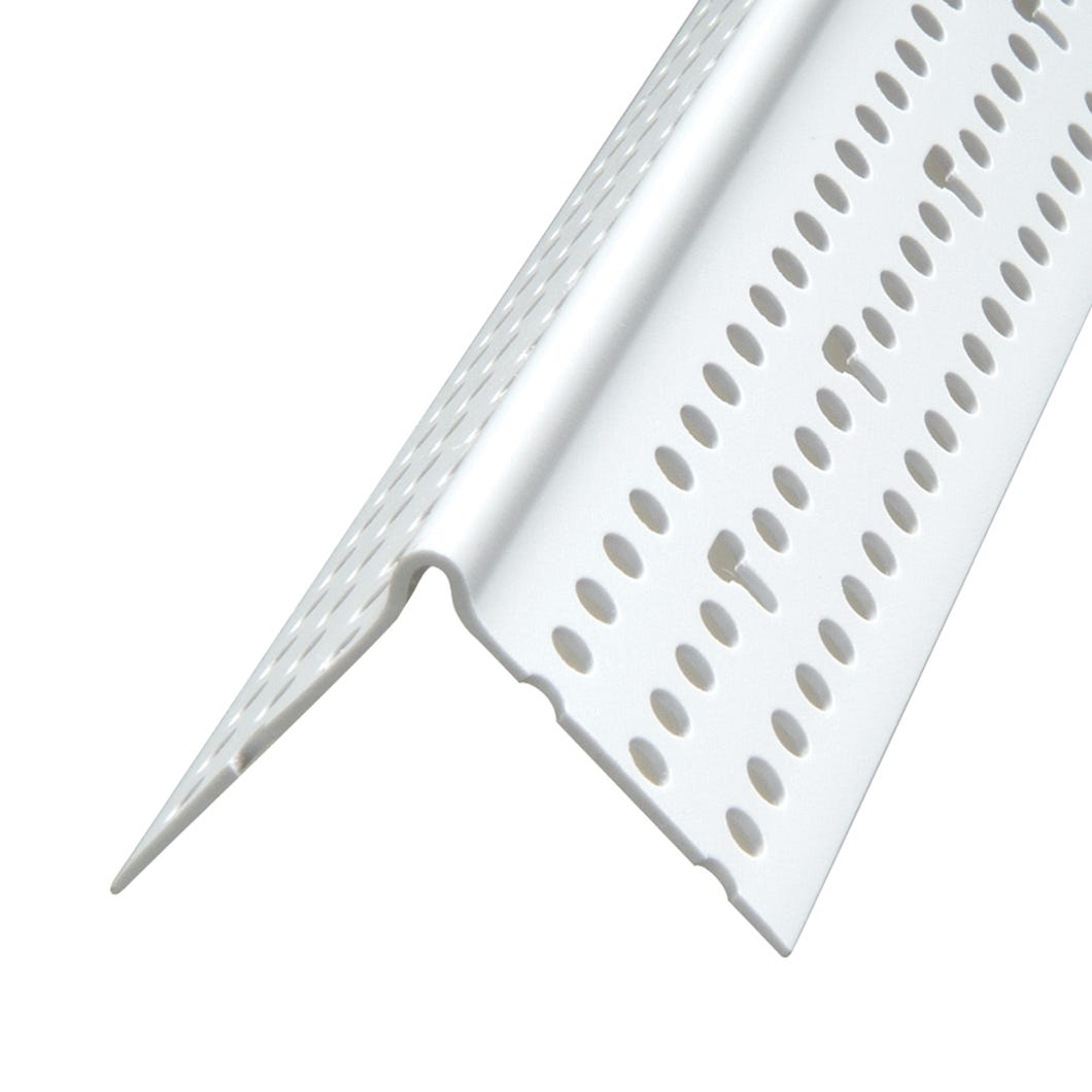 Corner bead rigid in vinyl for drywall 1 1/4 in x 10 ft
