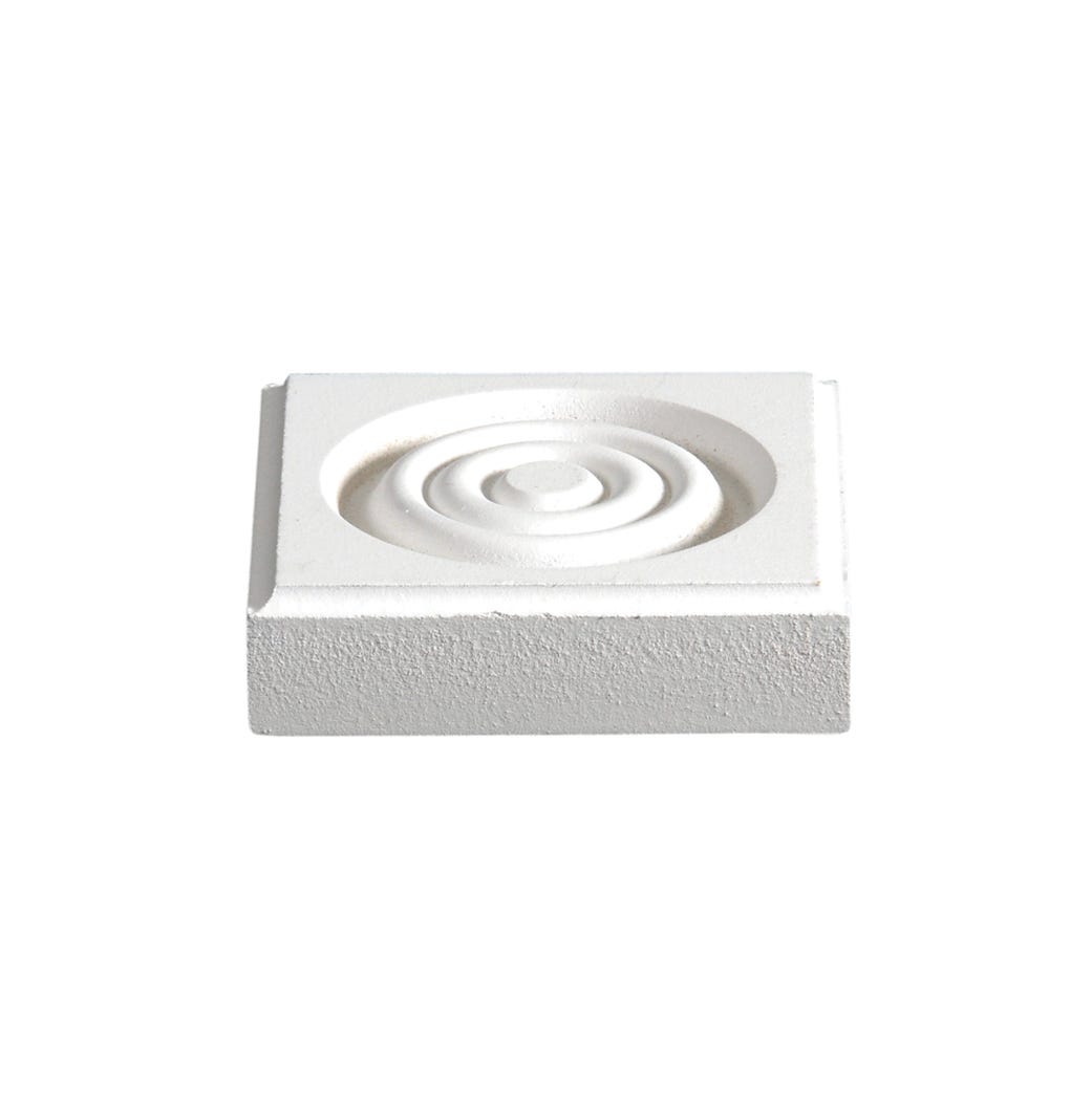Corner Block Prepainted Mdf 3/4-in. X 3-in.