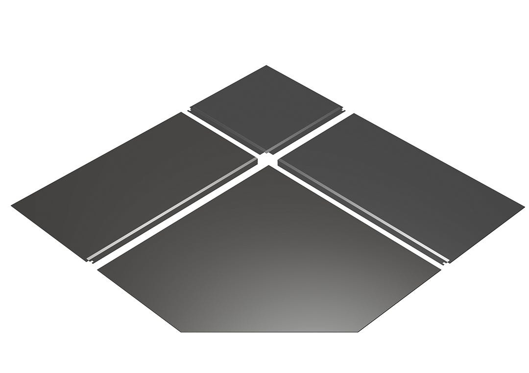 Corner Hearth Pad 60in.