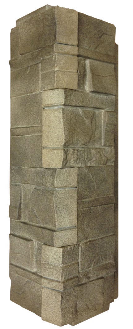 Corner stone indoor / outdoor  - dry stack multifunctional