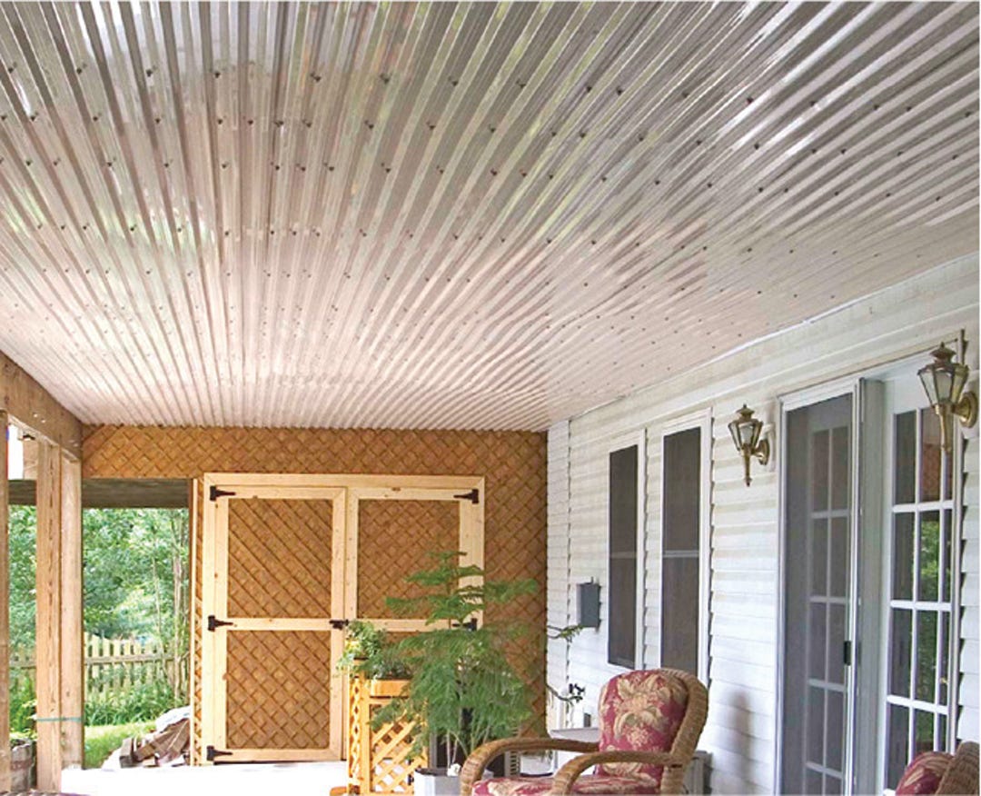 Corrugated PVC panel