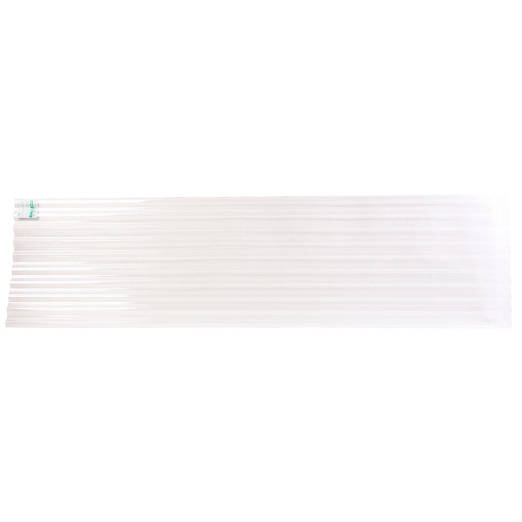 Corrugated roof sheet in polycarbonate 8 ft