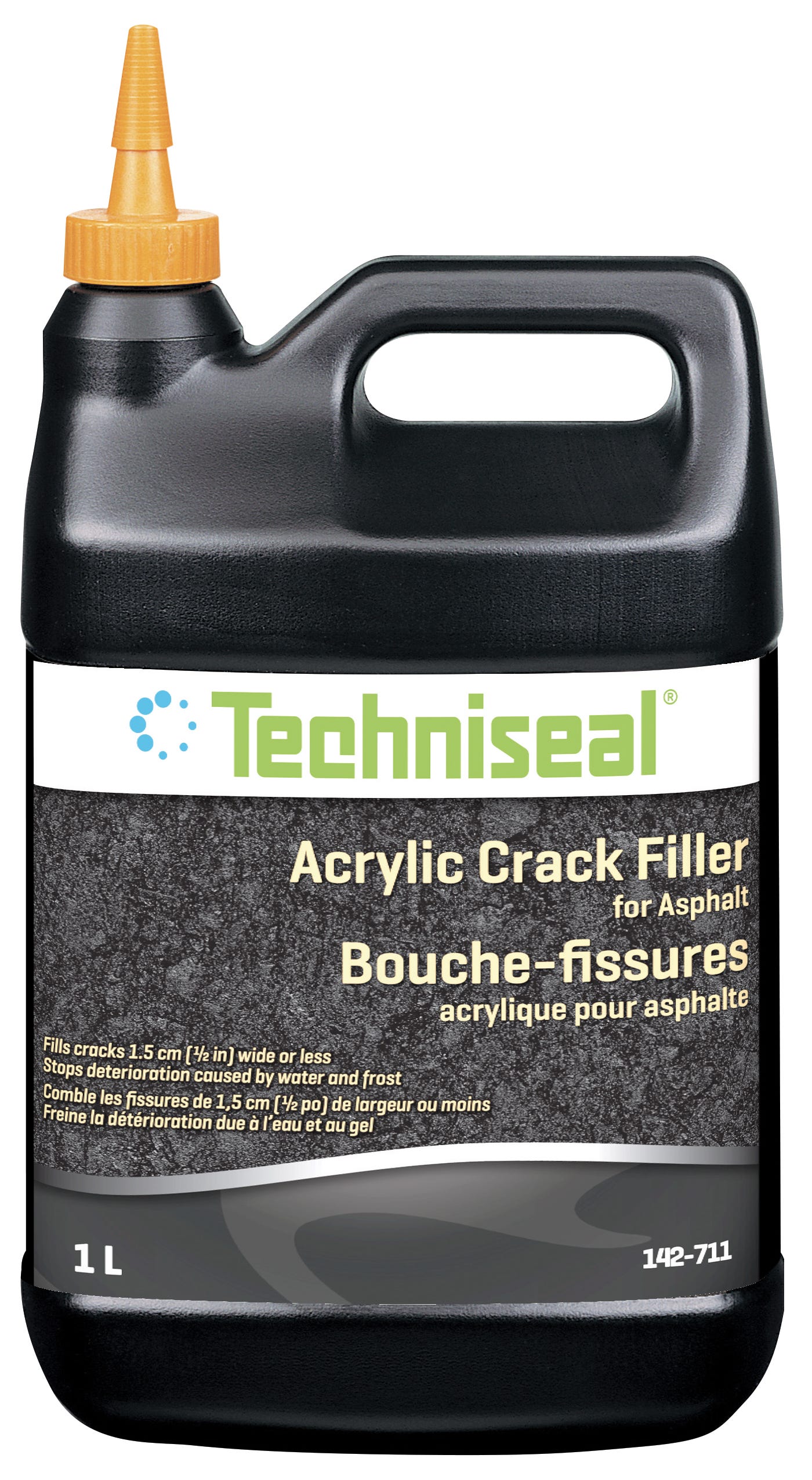 Acrylic Crack Filler for Asphalt, 1 L