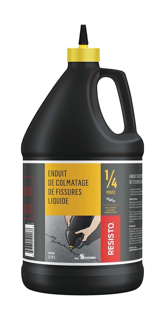 Crack Filler Liquid for Small Cracks, 3.78 L