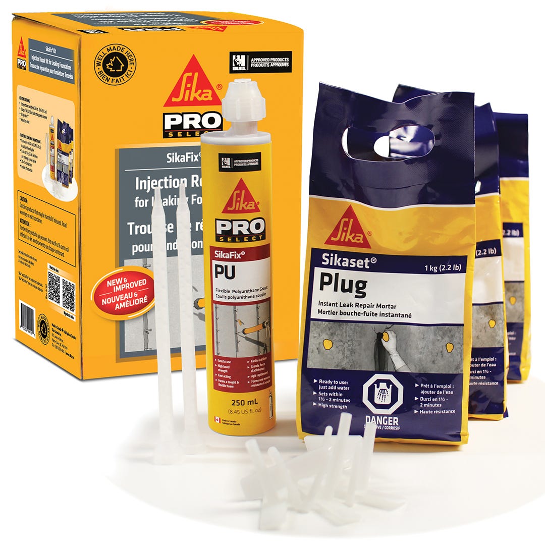 SIKAFIX Foundation Crack Repair Kit