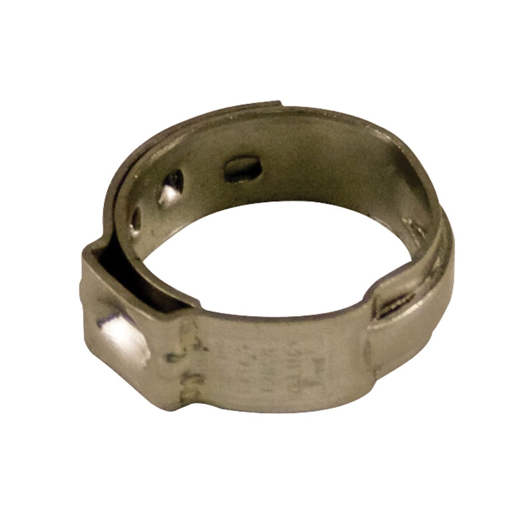 Crimp Ring Pex, Stainless Steel, 1/2-in.