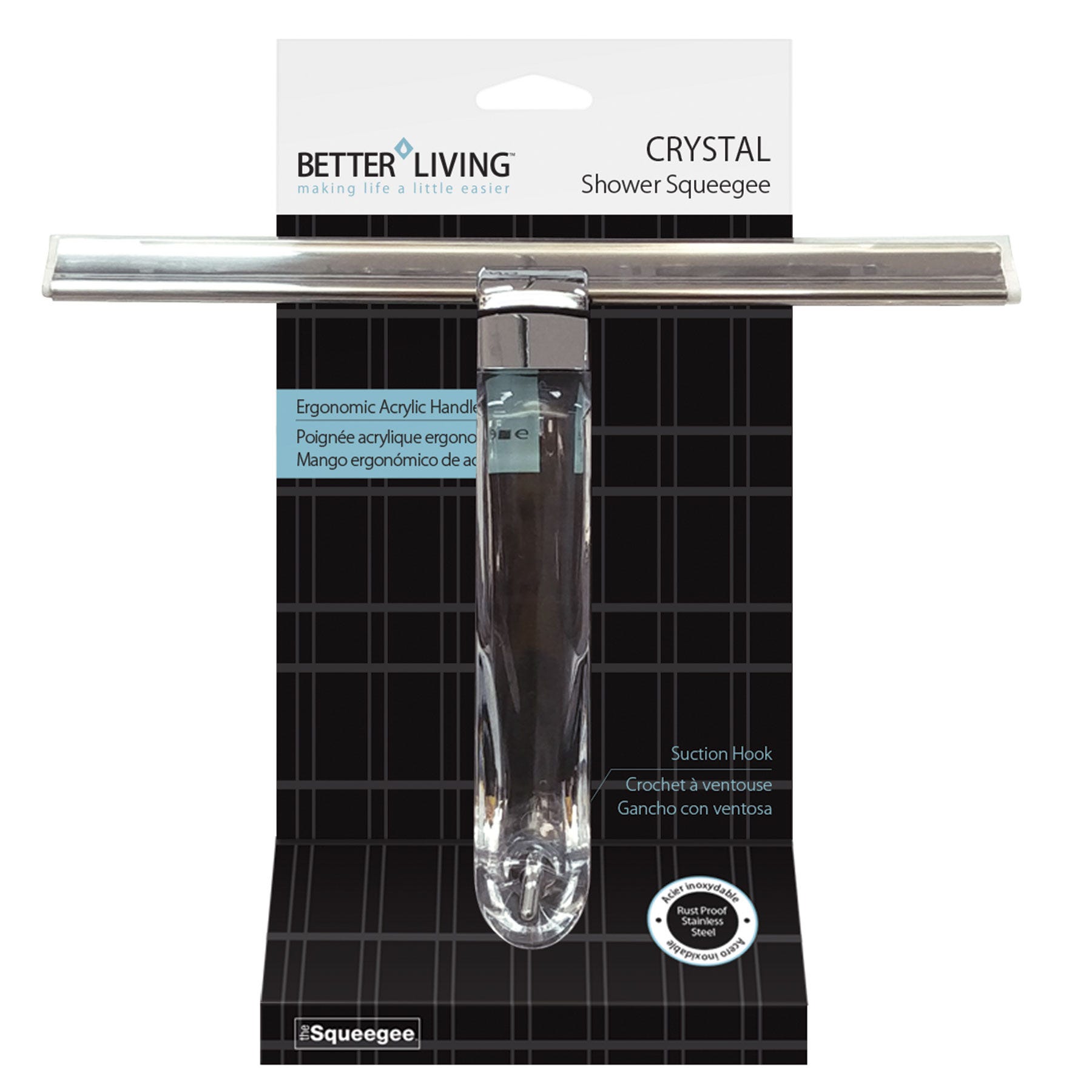 Crystal squeegee