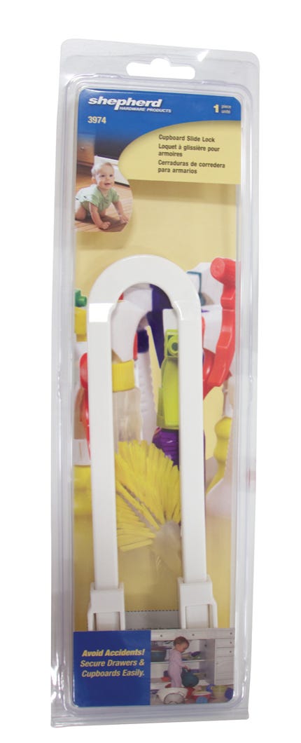 Cupboard slide lock long