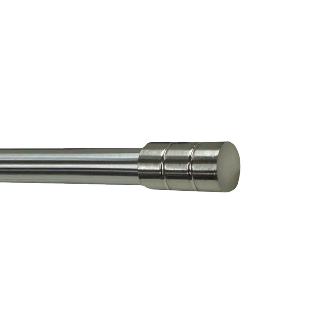 Prestige Adjustable Curtain Rod, 28-in. to 48-in., Brushed Nickel