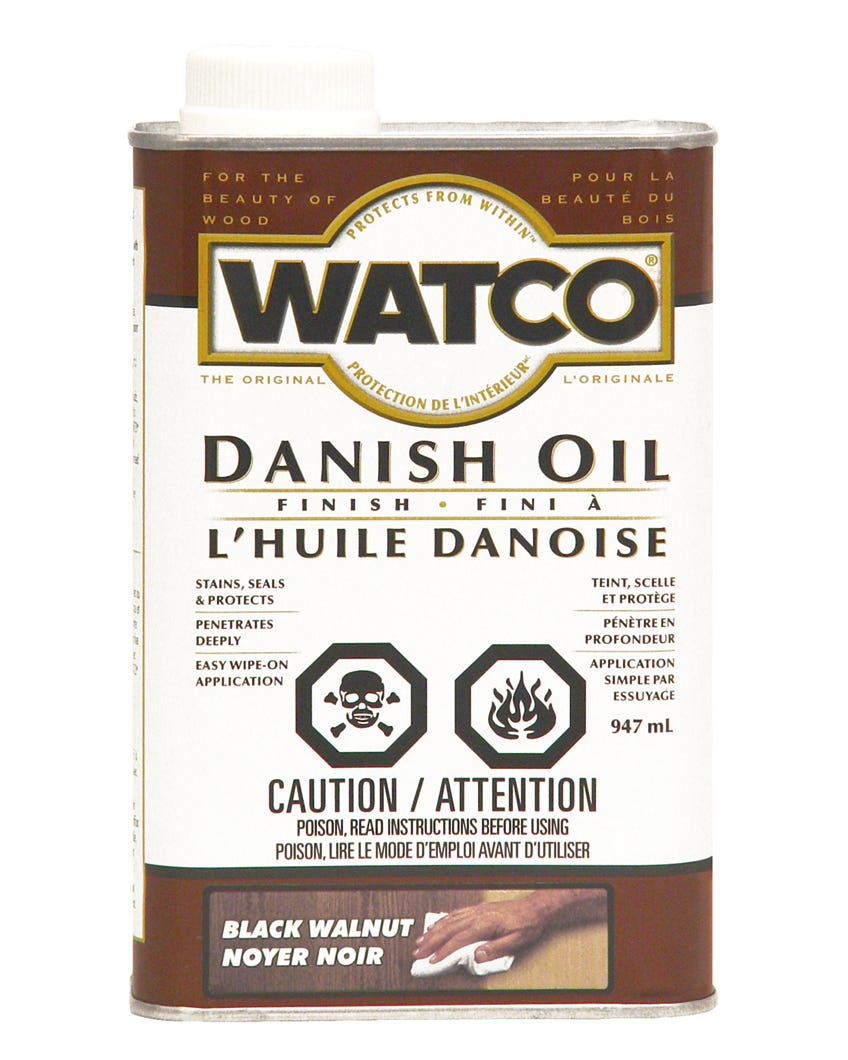 Danish Oil Black Walnut, 947 ml