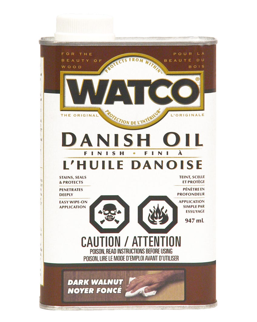 Danish Oil Dark Walnut, 947 ml