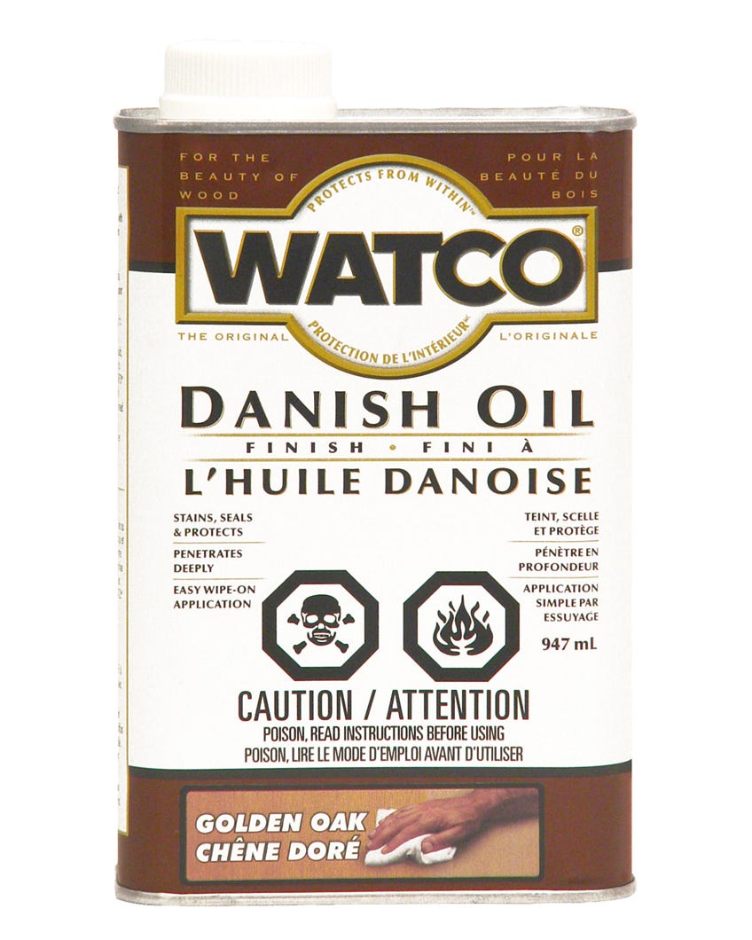 Danish Oil Golden Oak, 947 ml