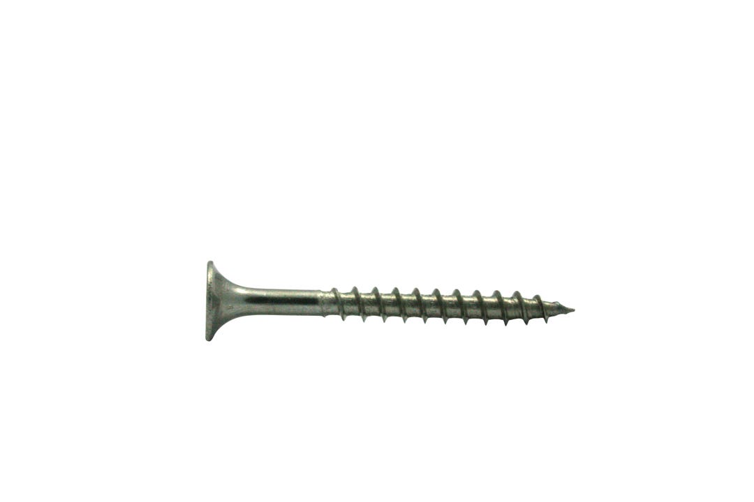 Deck screw flat head #8 1 1/2 in 100/Pack