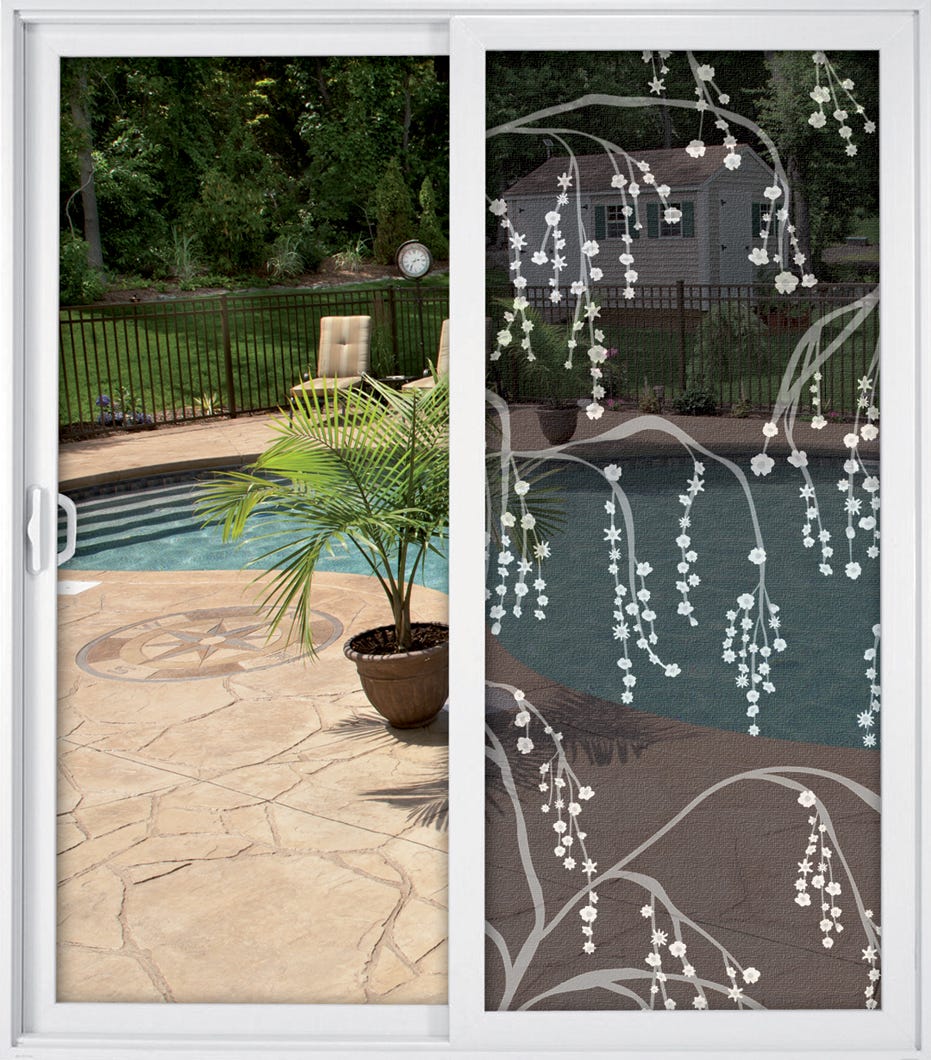 Deco Sreen for Patio Door, Floralie